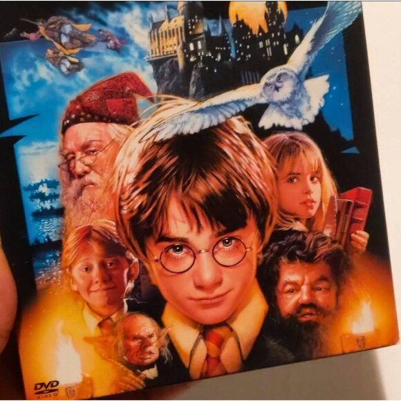 Vintage Harry Potter Sorcerer’s Stone DVD 2001 First Release Collector Slipcover - Picture 7 of 10